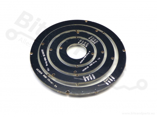 LED Ring Set 8/12/16/24 WS2812 5050 RGB LEDs with drivers